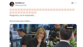 Marbelle defendió a Abelardo de la Espriella desde su cuenta de X - @Marbelle30/ X