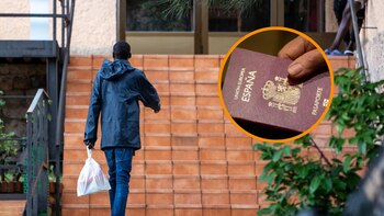 Una persona refugiada en Mora