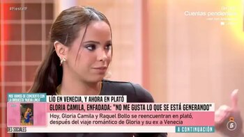 Gloria Camila rompe a llorar