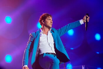 El cantante David Bisbal convenció