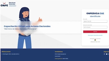 ONPE amplía periodo de formación