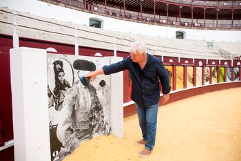 El pintor francés Loren Pallatier,