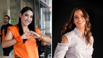 Las representantes a la Cámara Melissa Orrego y Mafe Carrascal (de izquierda a derecha) - crédito @melieusse/Instagram - Mafe Carrascal/Facebook