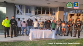 12 capturados por pertenecer a