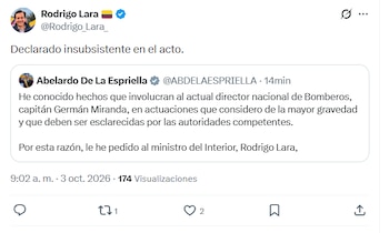 Rodrigo Lara acató orden de Abelardo de la Espriella