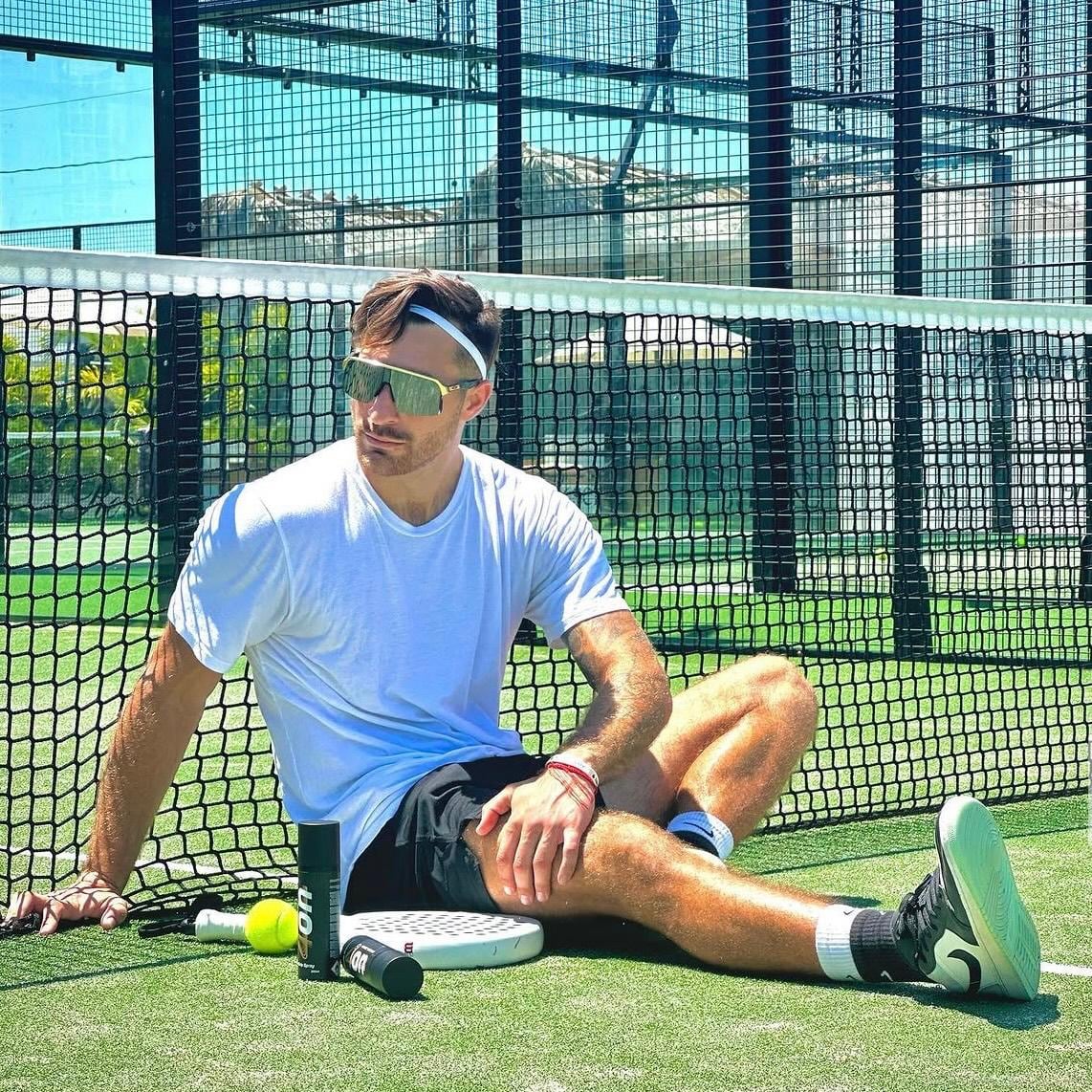 Nicolás Xiviller Pardodeir se presenta en redes sociales como exjugador de la ATP y actual profesional de pádel (Instagram)