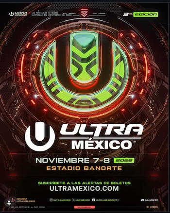 Ultra México aún no publica precios ni modalidades de boletos para 2026, e invita a registrarse en su sitio web para la preventa oficial