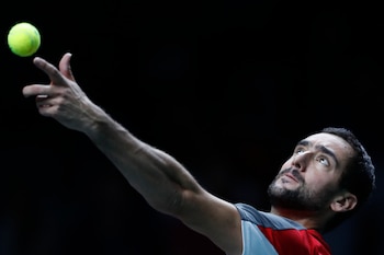 El croata Marin Cilic, en