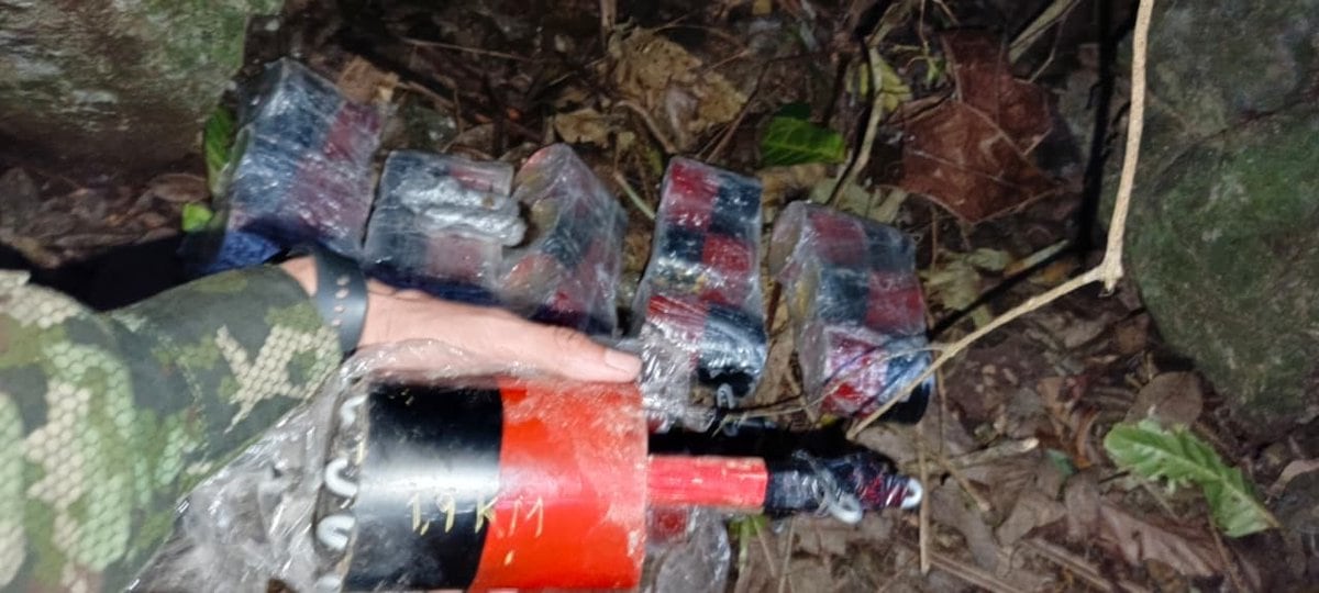 Hallan depósito con explosivos del ELN en Norte de Santander y frustran posibles atentados