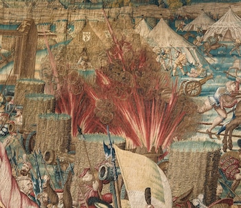 "La invasión del campamento francés