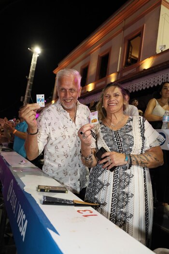 Durante la velada, Andrés y