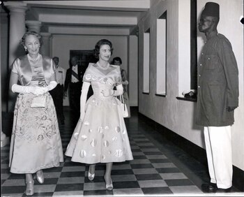 La princesa Margarita durante un