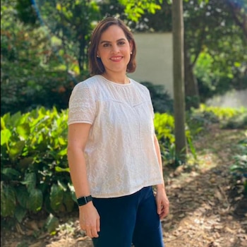 Claudia García, directora del Jardín