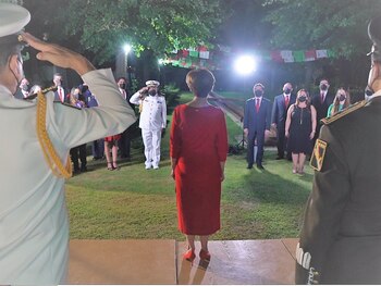 La diplomática mexicana, María Carmen