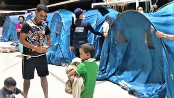 Son miles los refugiados en