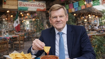 Ministro alemán prueba salsas mexicanas en su visita a México y habla de la relación entre ambos países