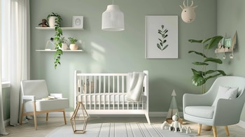 Cuarto para bebé puede tener