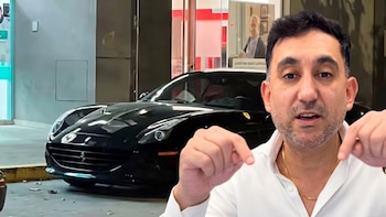 Sur Finanzas: la justicia secuestró la Ferrari de Ariel Vallejo, el empresario amigo de Claudio Tapia, estaba oculta en Puerto Madero