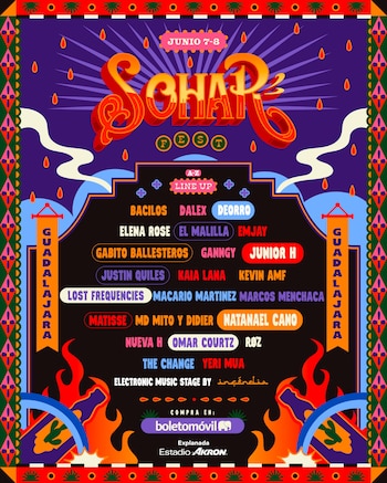 Cartel oficial de Sohar Fest.