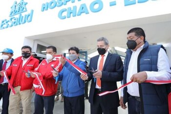 Pedro Castillo inauguró importante hospital