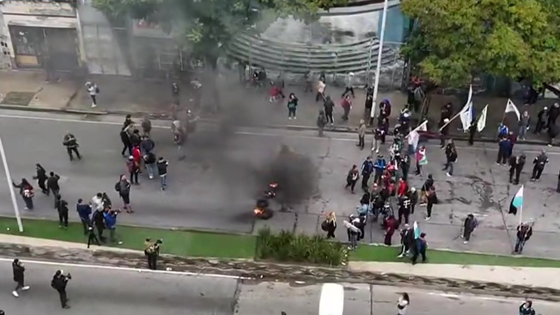 Movimientos sociales anticipan nuevas protestas y buscan exponer la gravedad del recorte social ante diputados de la oposición durante abril (Captura de video)