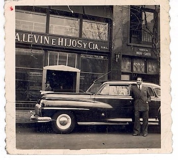 Vehículo que según relatos familiares