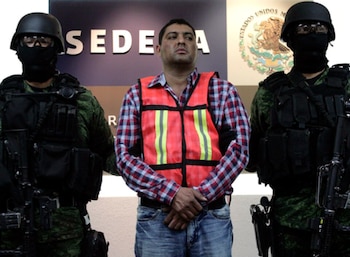 Carlos Oliva Castillo, alias “La Rana”, identificado como uno de los autores intelectuales de la masacre. Crédito: Reuters
