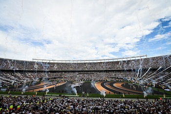El estadio Monumental fue una