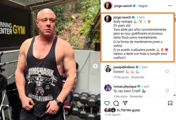 Jorge Rausch publicó en Instagram