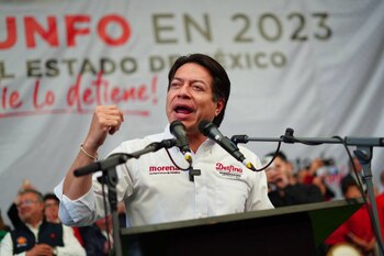 El presidente nacional de Morena