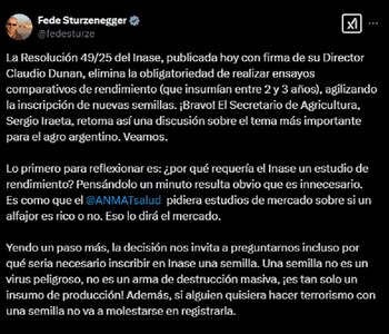 El ministro de Desregulación y