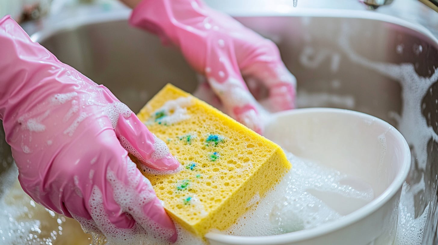 La limpieza y el reemplazo regular de esponjas, paños y tablas de cortar ayuda a disminuir la proliferación de bacterias peligrosas en la cocina (Imagen Ilustrativa Infobae)