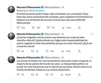 El ministro de Seguridad porteño