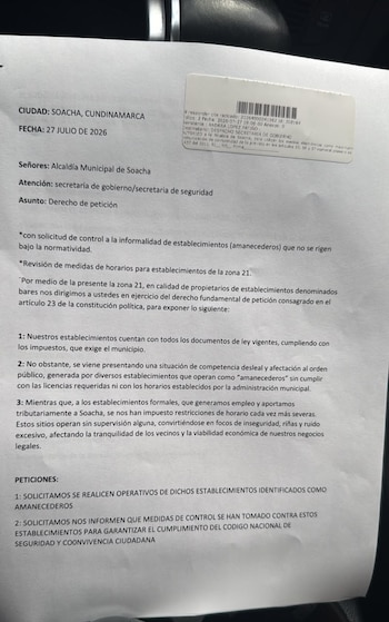 Disputa - Comerciantes - Alcaldía de Soacha