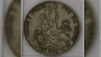 85 monedas peruanas fueron declaradas