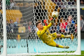 El portero de Estados Unidos,