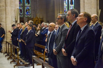 Misa por el 1° aniversario de la muerte del papa Francisco en la Basílica de Luján