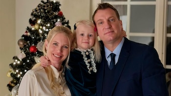 Maxi López pasó Navidad con