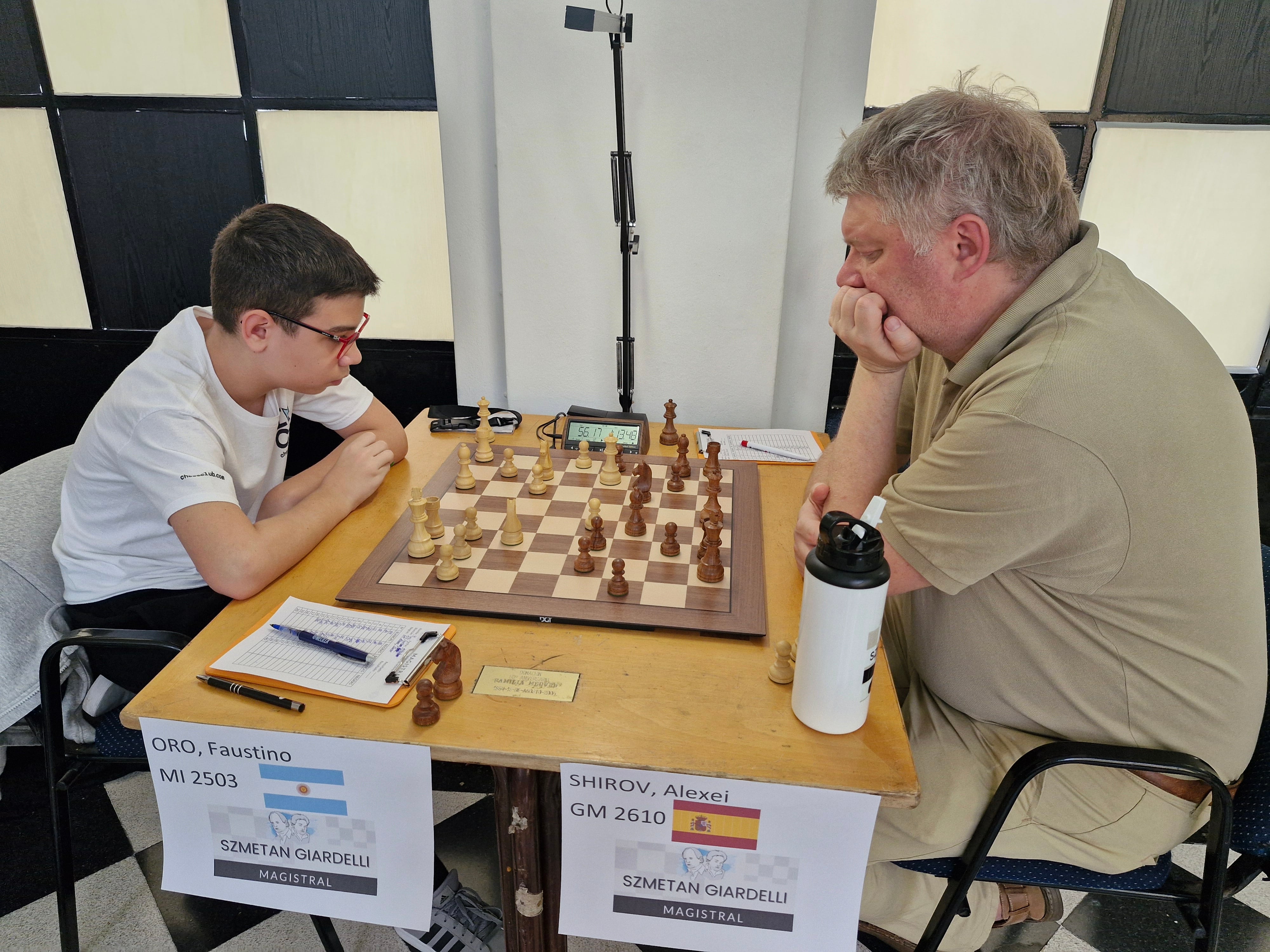 Otra postal de la partida