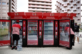 Vending machines. (REUTERS/Benoit Tessier)