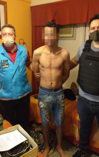 Rangel Moyeton fue capturado pasadas