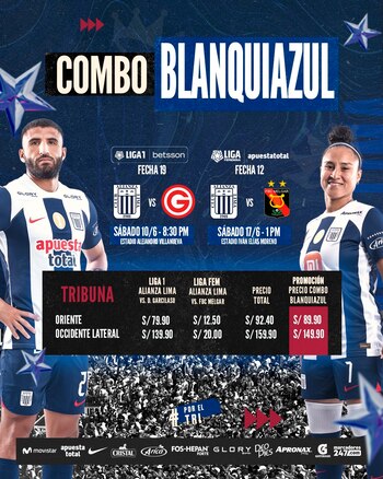 Alianza Lima anunció el Combo