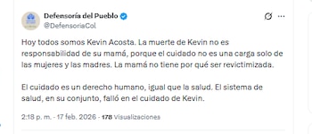 La Defensoría del Pueblo se