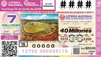 Resultados Sorteo Zodiaco 1749 Lotería Nacional domingo 14 de junio: premio mayor y números ganadores