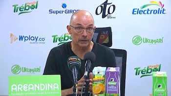 El entrenador uruguayo sorprendido por