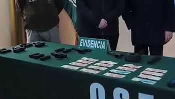 Chile: prisión preventiva para dos individuos que traficaban armas desde Argentina
