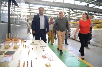 Las municiones fueron producidas por