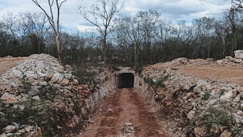 Profepa clausura obras turísticas ilegales en Yucatán, se perforó un cenote y se talaron árboles nativos para construir un río subterráneo