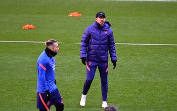 El entrenador del Atlético de