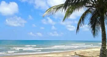 Costa Esmeralda, ubicada entre Tecolutla